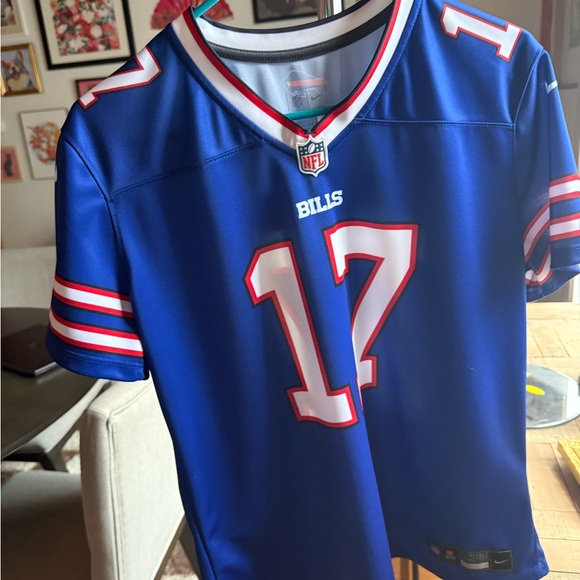 NFL Buffalo Bills Blue Jersey Josh Allen - Picture 1 of 2